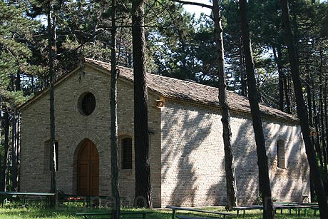 Die Kirche von Grado Pineta foto