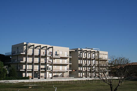 Ferienwohnungen von Lignano mit Lagune Aussicht foto